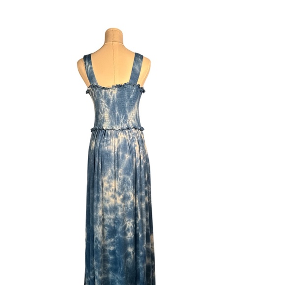 NATURAL LIFE Indigo Tie-Dye Maxi Dress - Picture 2 of 9